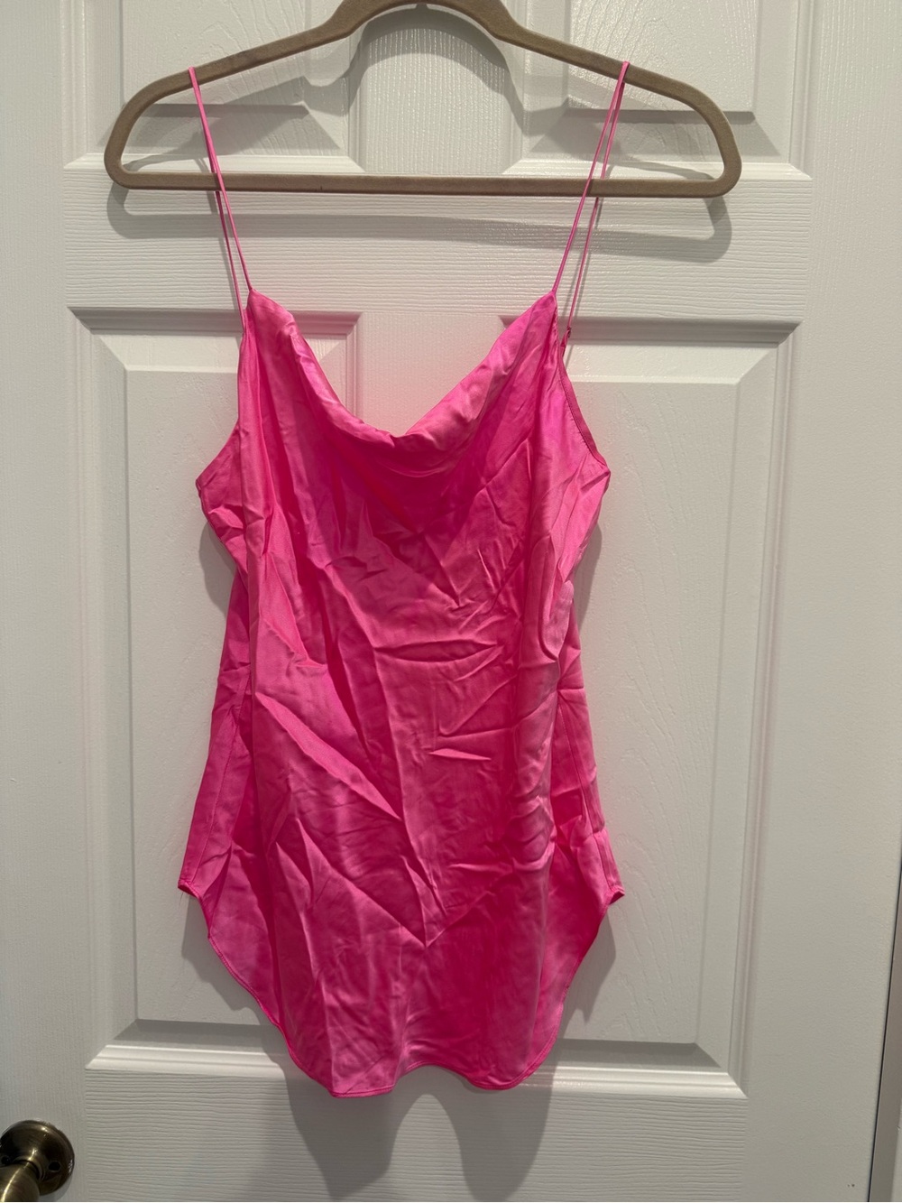 Cinq à Sept Marta Cami Hot Pink Size Medium